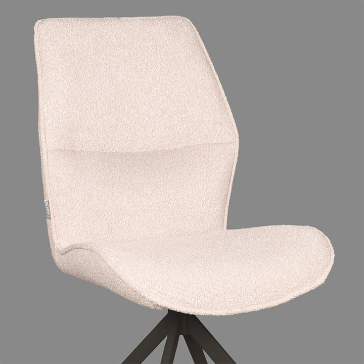 Eetkamerstoel Lusso - Naturel - Boucle (set van 2) - {{ product.type }} - Kas20