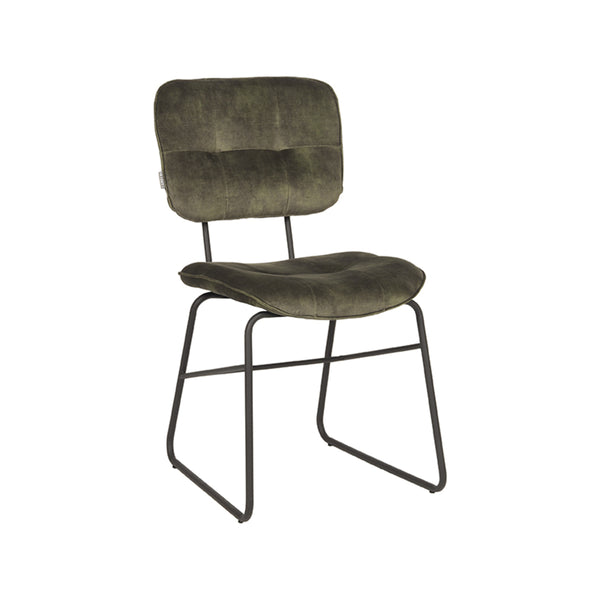 Eetkamerstoel Dorian - Hunter - Velours (set van 2) - {{ product.type }} - Kas20