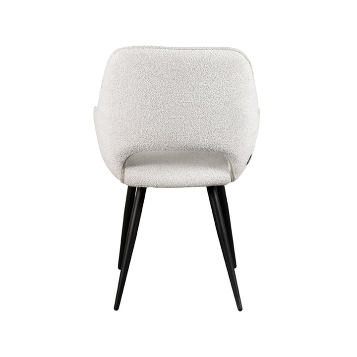 Eetkamerstoel Fabian - Wit - Boucle (set van 2) - {{ product.type }} - Kas20