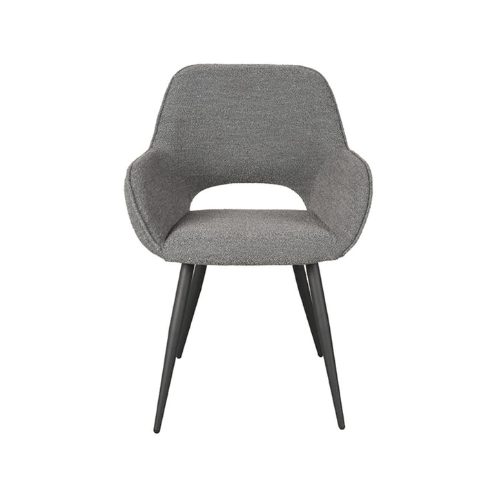 Eetkamerstoel Fabian - Grijs - Boucle (set van 2) - {{ product.type }} - Kas20