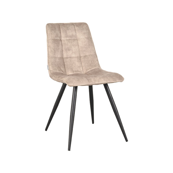 Eetkamerstoel Julian - Zand - Velours (set van 2) - {{ product.type }} - Kas20