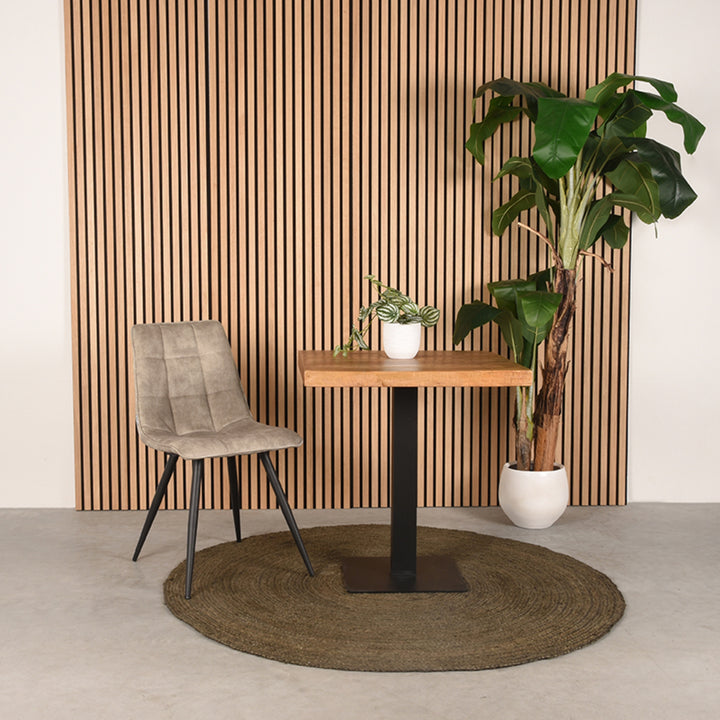Eetkamerstoel Julian - Zand - Velours (set van 2) - {{ product.type }} - Kas20