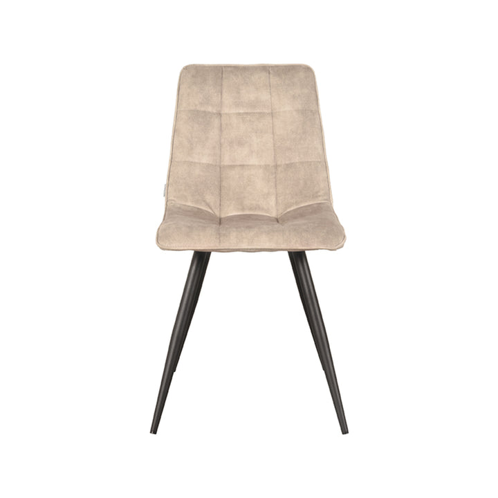 Eetkamerstoel Julian - Zand - Velours (set van 2) - {{ product.type }} - Kas20
