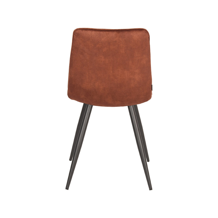 Eetkamerstoel Julian - Rust - Velours (set van 2) - {{ product.type }} - Kas20