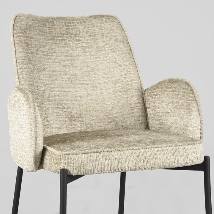 Eetkamerstoel Jonas - Beige - Elegance (set van 2) - {{ product.type }} - Kas20