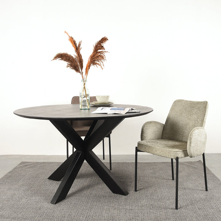 Eetkamerstoel Jonas - Beige - Elegance (set van 2) - {{ product.type }} - Kas20