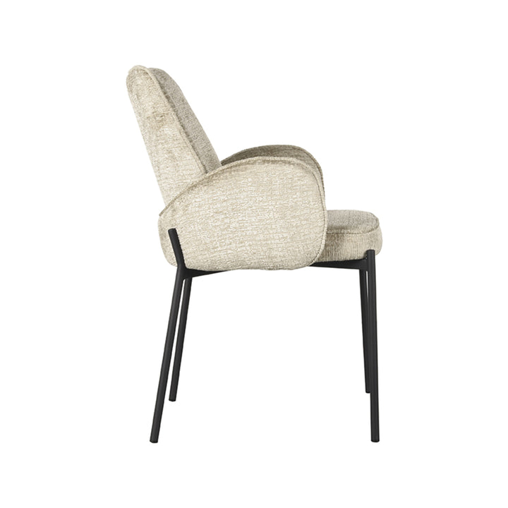 Eetkamerstoel Jonas - Beige - Elegance (set van 2) - {{ product.type }} - Kas20