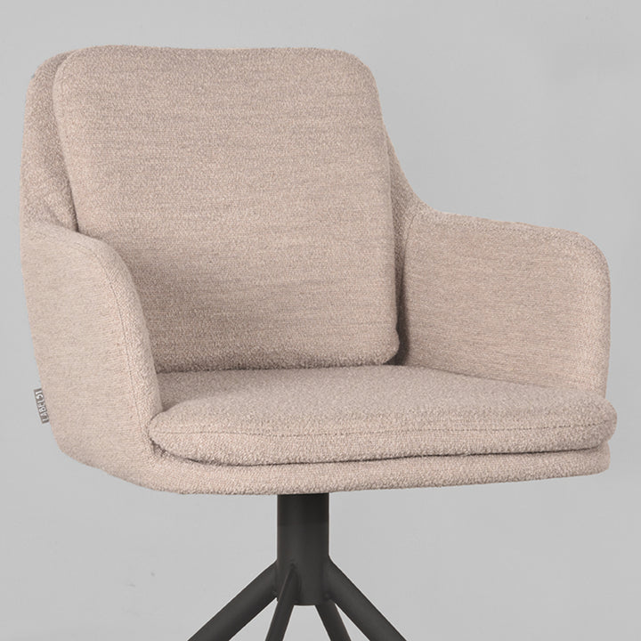 Eetkamerstoel Jovan - Naturel - Boucle - {{ product.type }} - Kas20