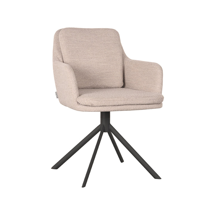 Eetkamerstoel Jovan - Naturel - Boucle - {{ product.type }} - Kas20