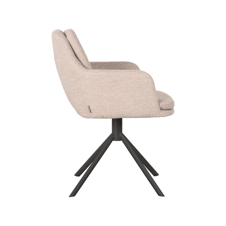 Eetkamerstoel Jovan - Naturel - Boucle - {{ product.type }} - Kas20
