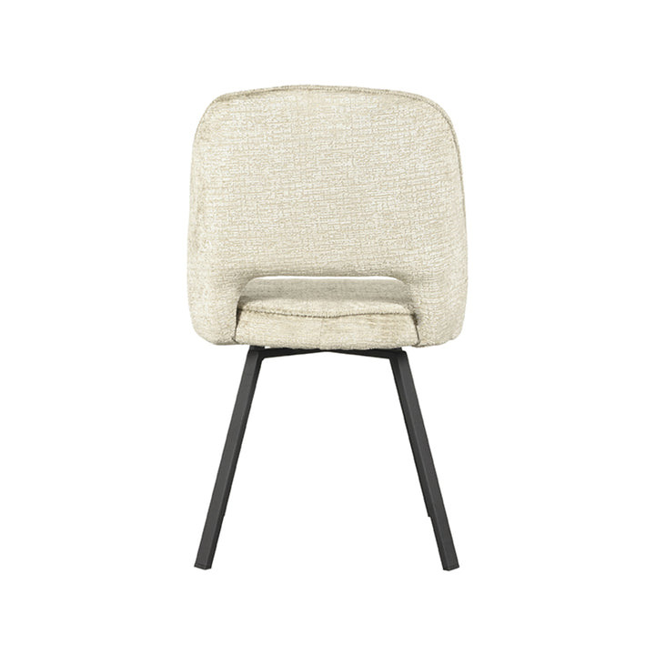 Eetkamerstoel Lazarus - Beige - Fluweel (set van 2) - {{ product.type }} - Kas20