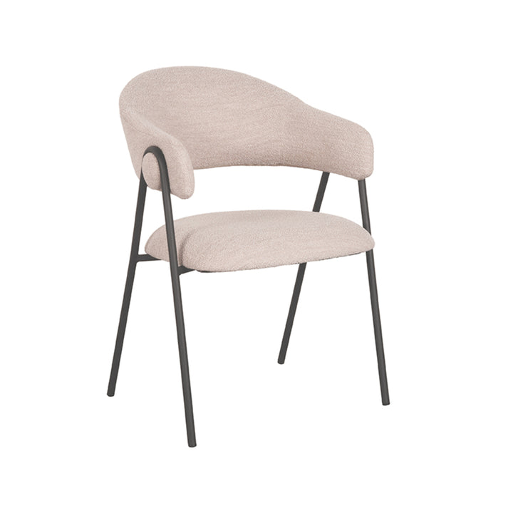 Eetkamerstoel Leander - Naturel - Boucle (set van 2) - {{ product.type }} - Kas20