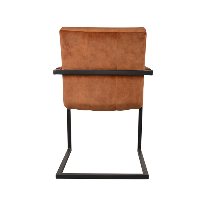 Eetkamerstoel Sereno - Oker - Velours (set van 2) - {{ product.type }} - Kas20