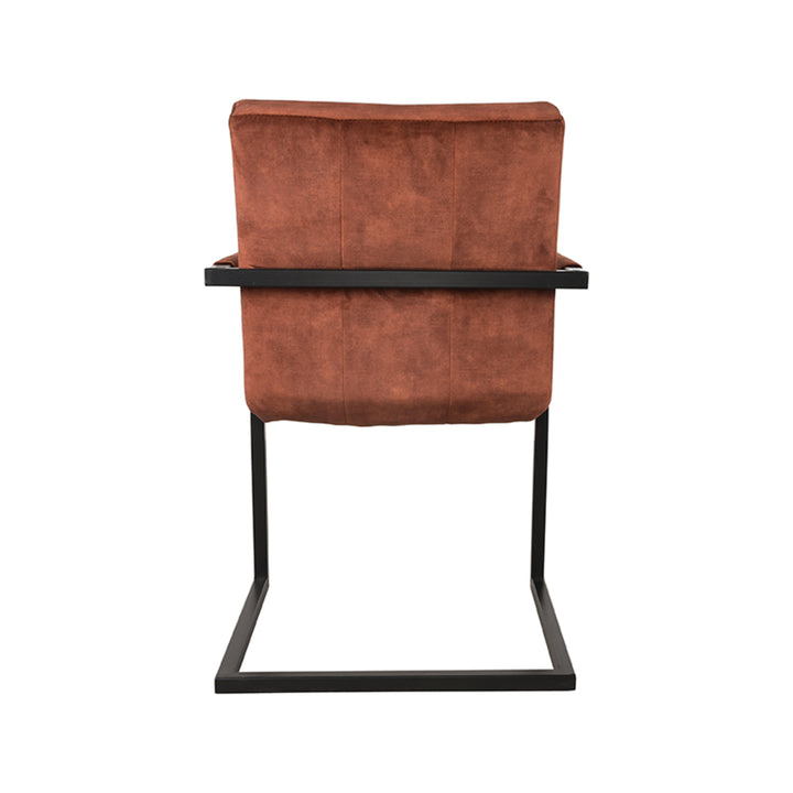 Eetkamerstoel Sereno - Rust - Velours (set van 2) - {{ product.type }} - Kas20