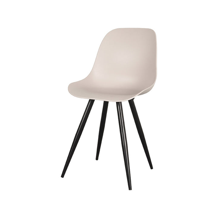 Eetkamerstoel Montague - Zand - Kunststof (set van 2) - {{ product.type }} - Kas20