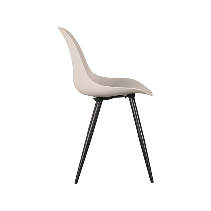 Eetkamerstoel Montague - Zand - Kunststof (set van 2) - {{ product.type }} - Kas20