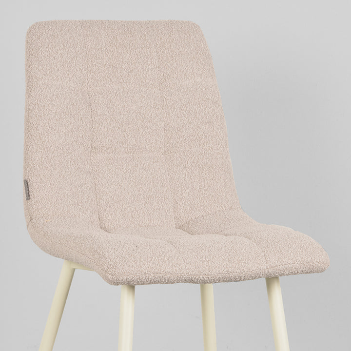 Eetkamerstoel Nikos - Naturel - Boucle (set van 4) - {{ product.type }} - Kas20