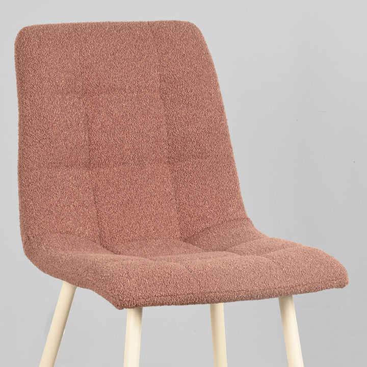 Eetkamerstoel Nikos - Terra - Boucle (set van 4) - {{ product.type }} - Kas20