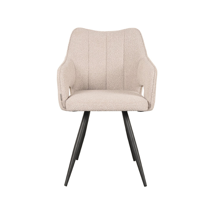 Eetkamerstoel Nikolas - Naturel - Boucle - {{ product.type }} - Kas20