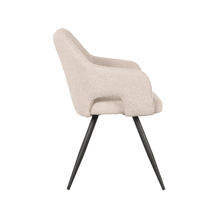 Eetkamerstoel Nikolas - Naturel - Boucle - {{ product.type }} - Kas20