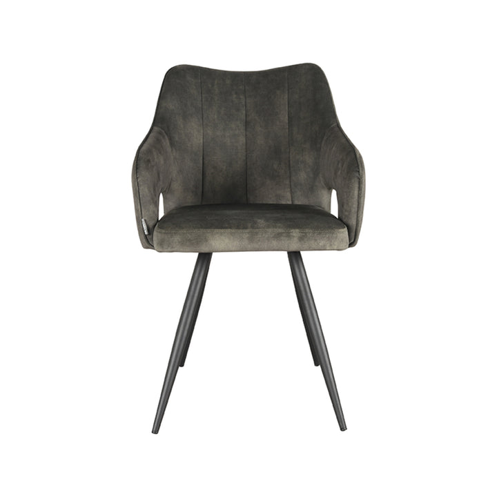 Eetkamerstoel Nikolas - Hunter - Velours - {{ product.type }} - Kas20