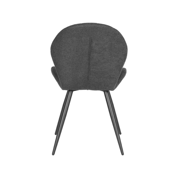 Eetkamerstoel Santino - Antraciet - Weave (set van 2) - {{ product.type }} - Kas20