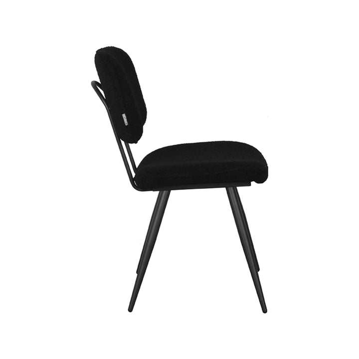 Eetkamerstoel Estilo - Zwart - Estilody - Black Frame (set van 2) - {{ product.type }} - Kas20