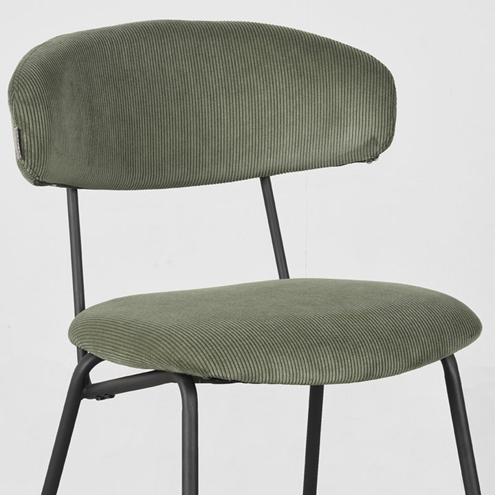 Eetkamerstoel Zephyr - Forest - Ribcord (set van 2) - {{ product.type }} - Kas20