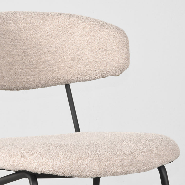 Eetkamerstoel Zephyr - Naturel - Boucle (set van 2) - {{ product.type }} - Kas20