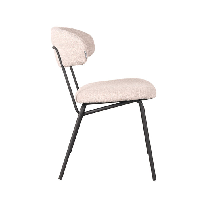 Eetkamerstoel Zephyr - Naturel - Boucle (set van 2) - {{ product.type }} - Kas20