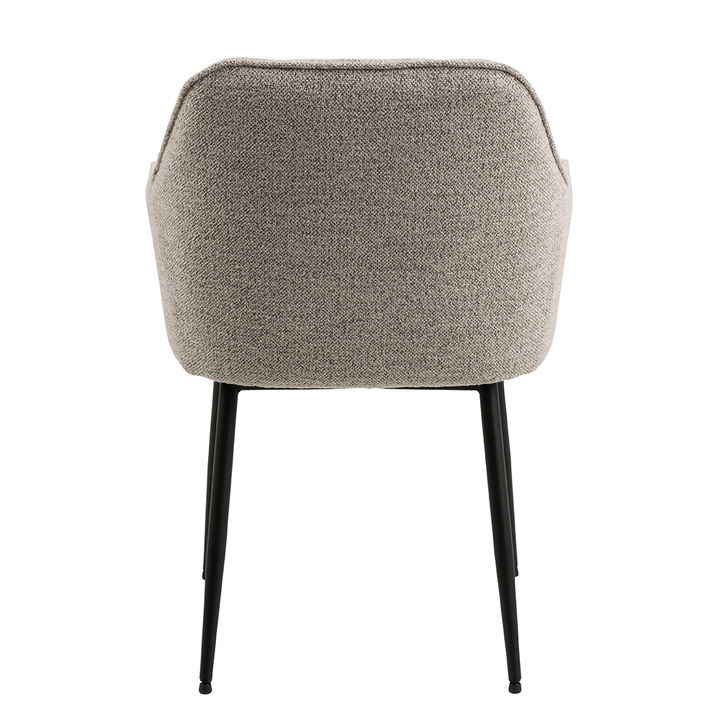 Eetkamerstoel Estee - Monza Beige - Vast onderstel - {{ product.type }} - Kas20
