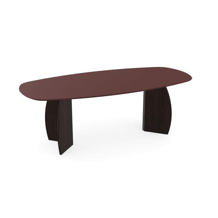 Fenix eettafel Rosso Jaipur - Deens Ovaal - Maan walnut brown - {{ product.type }} - Kas20