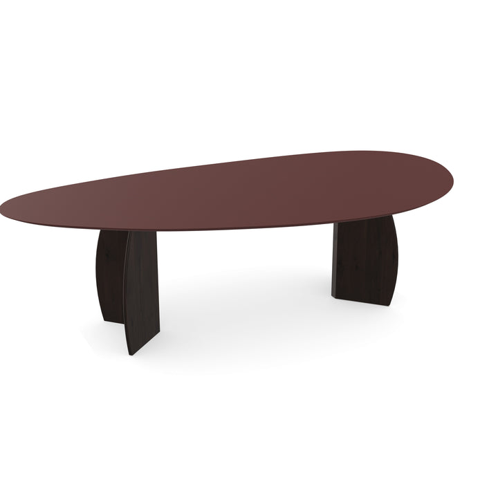 Fenix Eettafel Rosso Jaipur - Kiezel B - Maan walnut brown - {{ product.type }} - Kas20