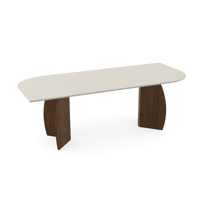 Fenix eettafel Bianco Male - Punt ovaal A - Maan toscane 2x - {{ product.type }} - Kas20