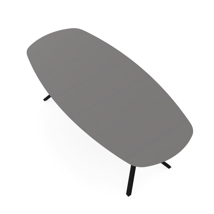 Fenix eettafel Grigio Efeso - Deens ovaal - VV zwart - {{ product.type }} - Kas20