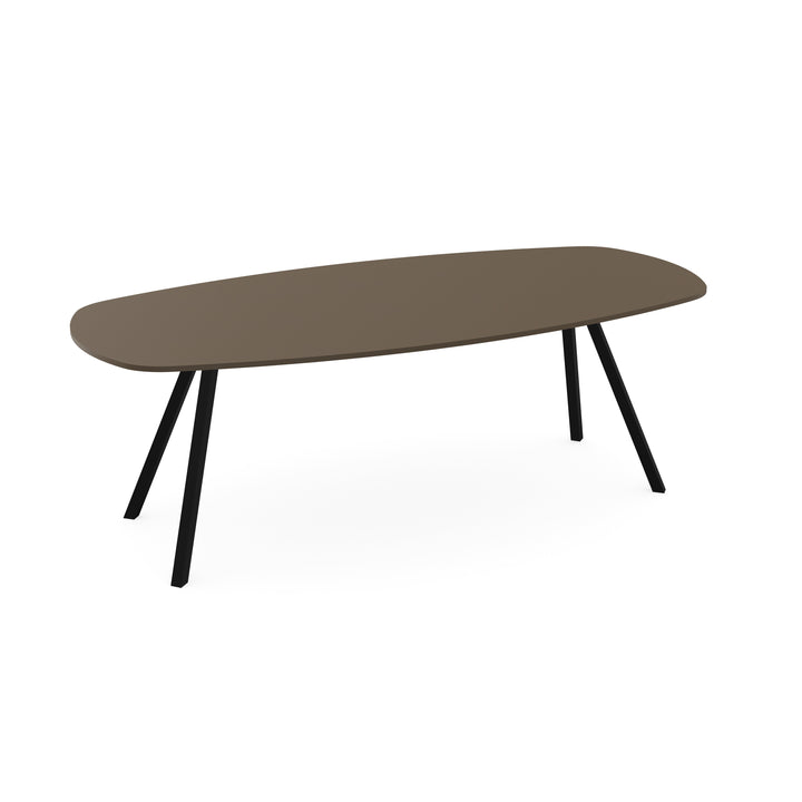 Fenix eettafel Castoro Ottawa - Deens ovaal - I poot zwart - {{ product.type }} - Kas20