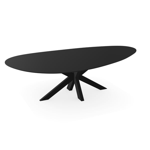 Fenix eettafel nero ingo - Kiezel A - Matrix dun zwart - {{ product.type }} - Kas20