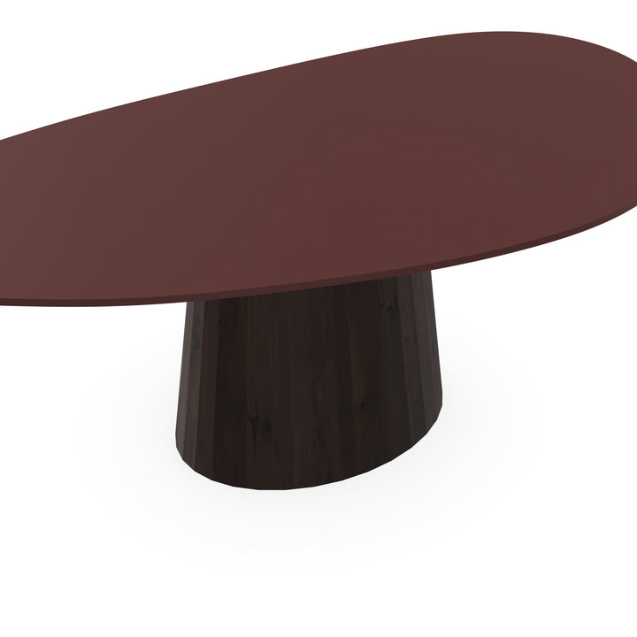 Fenix Eettafel Rosso Jaipur - Kiezel B - Sjors walnut brown - {{ product.type }} - Kas20