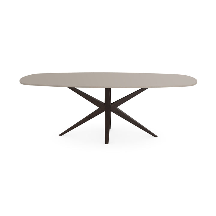 Fenix eettafel beige arizona - Deens ovaal - Marcel walnut brown - {{ product.type }} - Kas20