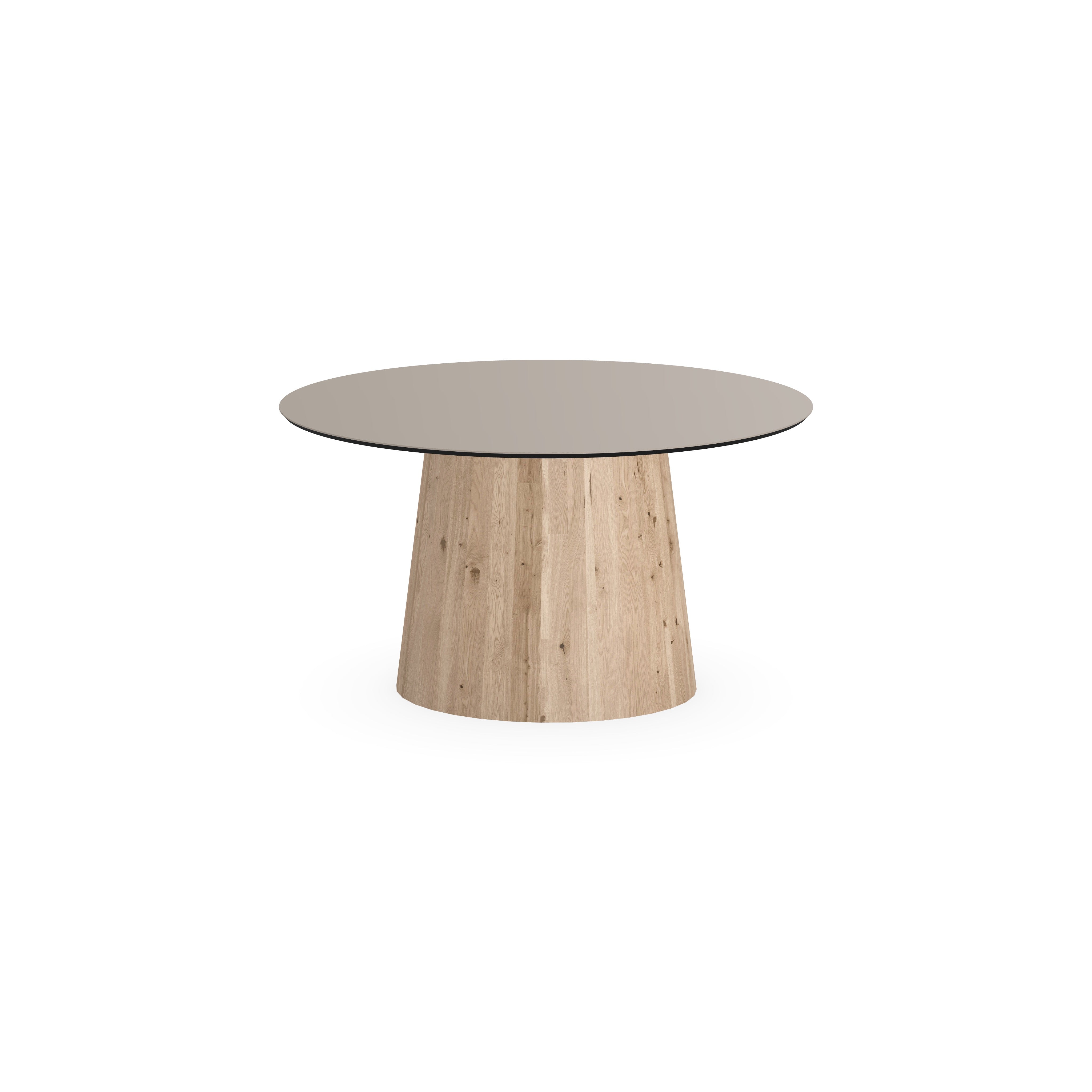 Fenix Eettafel Beige Arizona - Rond - Sjors Onderstel