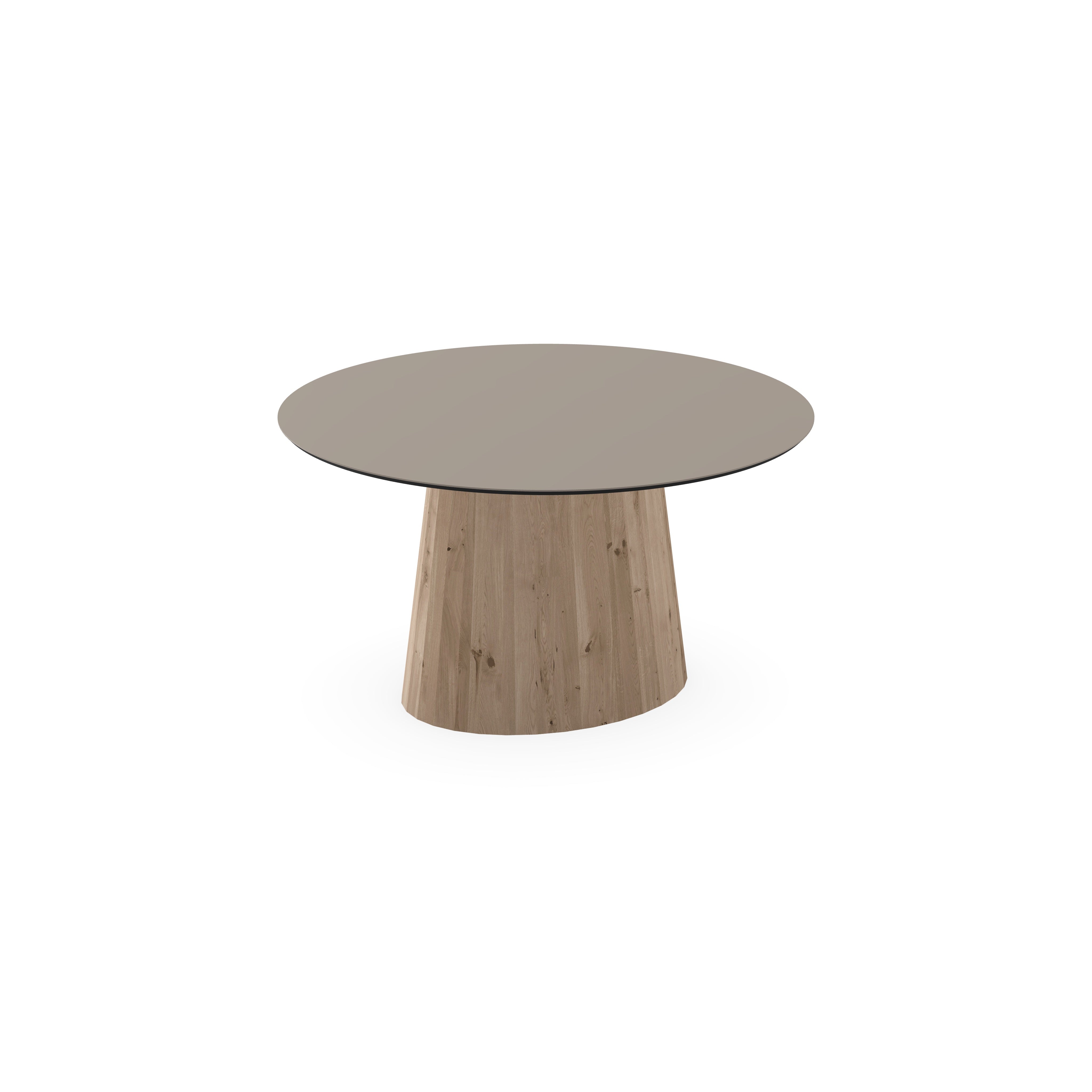 Fenix Eettafel Beige Arizona - Rond - Sjors Onderstel