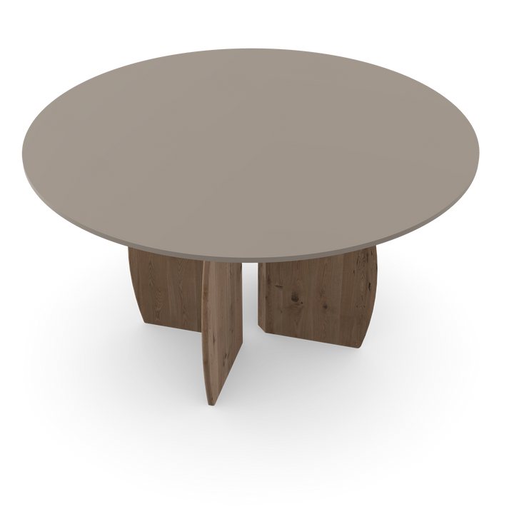 Fenix eettafel Beige Arizona - Rond - Maan toscane 2x - {{ product.type }} - Kas20
