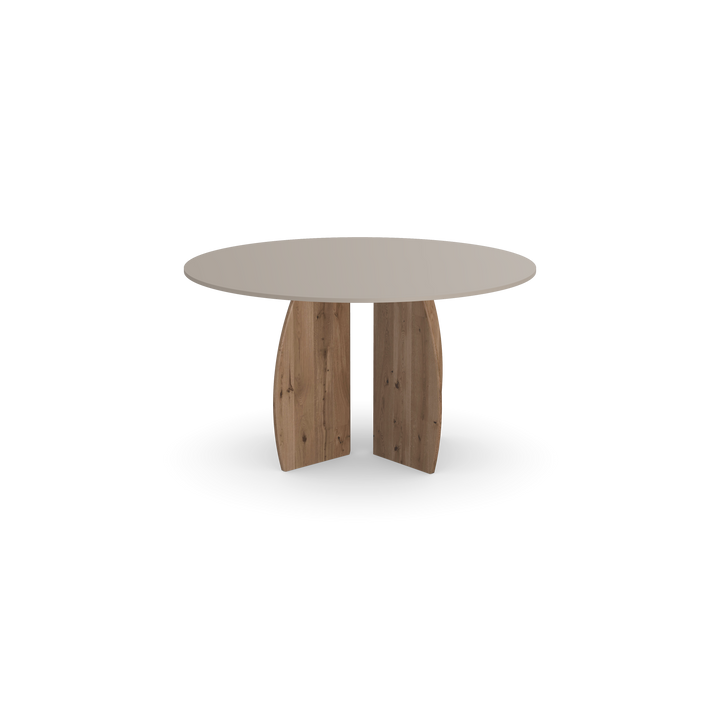 Fenix eettafel Beige Arizona - Rond - Maan toscane 2x - {{ product.type }} - Kas20