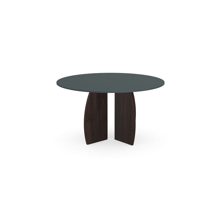 Fenix eettafel Verde Comodoro - Rond - Maan walnut brown 2x - {{ product.type }} - Kas20