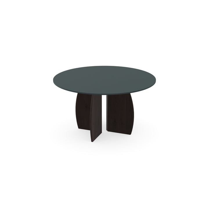 Fenix eettafel Verde Comodoro - Rond - Maan walnut brown 2x - {{ product.type }} - Kas20