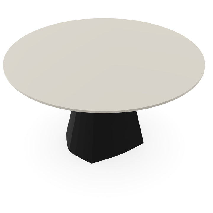 Fenix eettafel Bianco Male - Rond - Cone Zwart - {{ product.type }} - Kas20