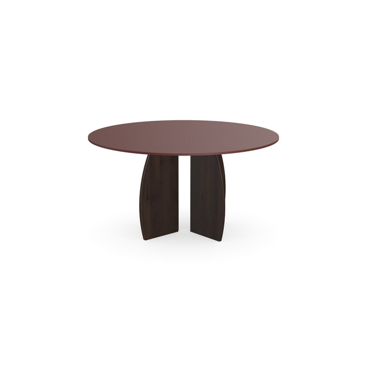 Fenix eettafel Rosso Jaipur - Rond - Maan Walnut Brown - {{ product.type }} - Kas20