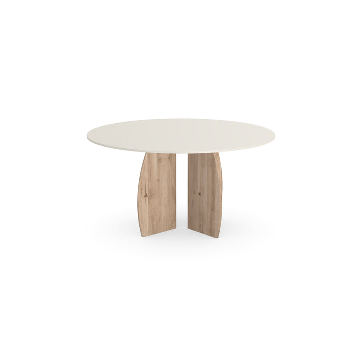 Fenix eettafel Bianco Male - Rond - Maan midden naturel - {{ product.type }} - Kas20