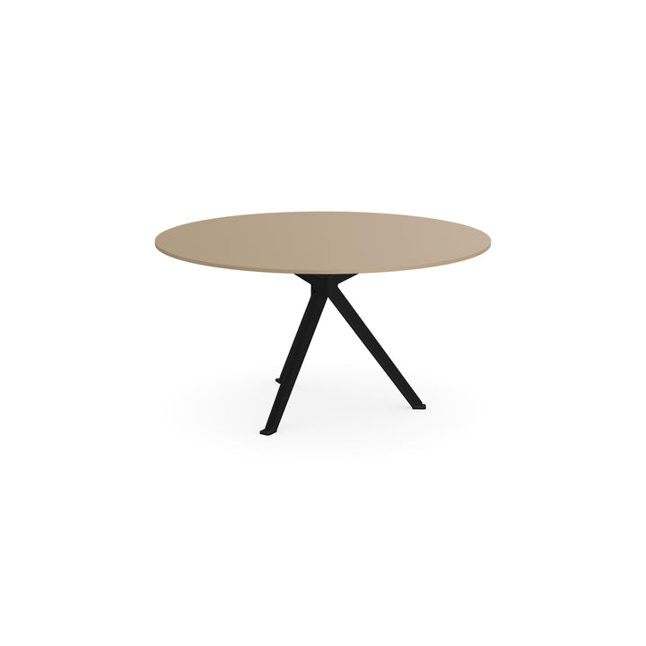 Fenix eettafel Beige Luxor - Rond - Stella Zwart - {{ product.type }} - Kas20
