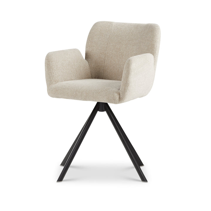 Falco Baran Shell eetkamerstoel - Swivel draaipoot - {{ product.type }} - Kas20